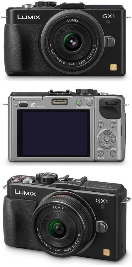 Lumix DMC-GX1 - новая фотокамера от Panasonic 
